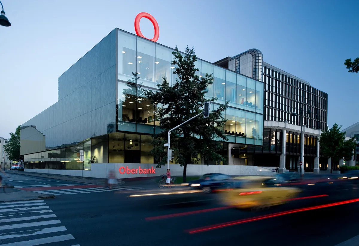 Buerogebaeude Oberbank in Linz